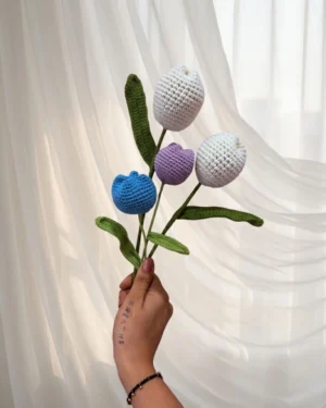 Cotton Tulips Stem